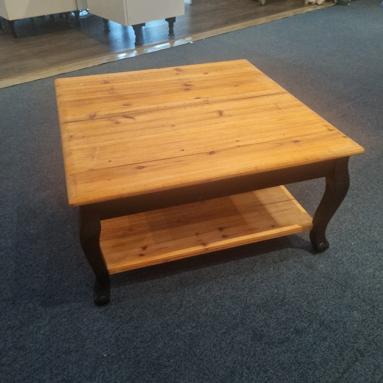 Nette vierkante salontafel 80x80x41 cm, Ophalen, Gebruikt, 50 tot 100 cm, Vierkant