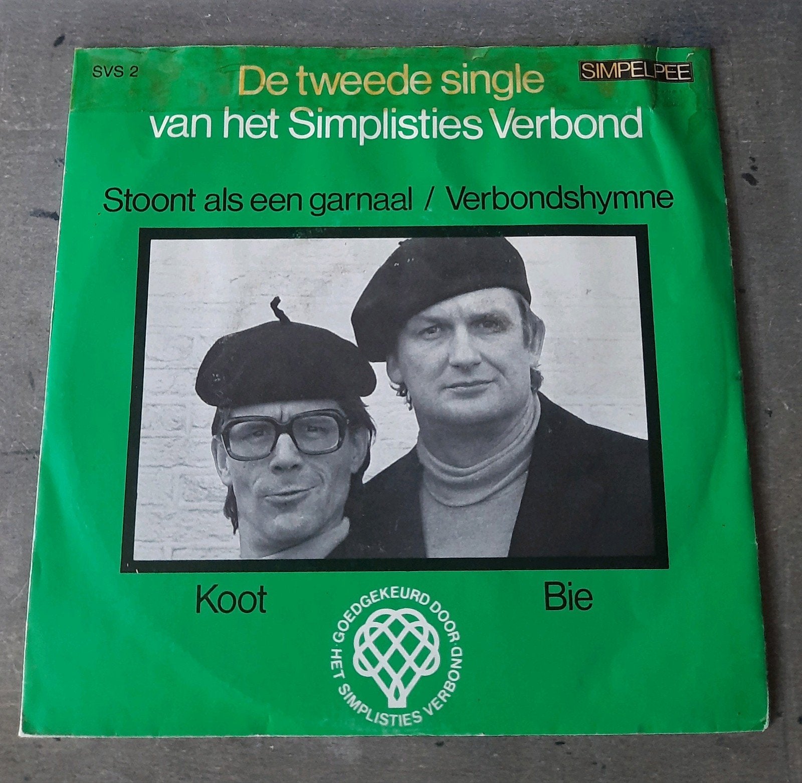 Simplisties Verbond - Stoont Als 'N Garnaal (*), Ophalen of Verzenden, Zo goed als nieuw, Pop