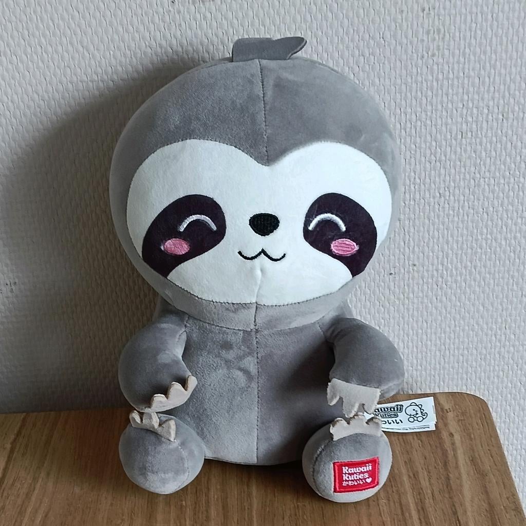 Kawaii kuties luiaard knuffel 25 cm, Ophalen of Verzenden, Zo goed als nieuw