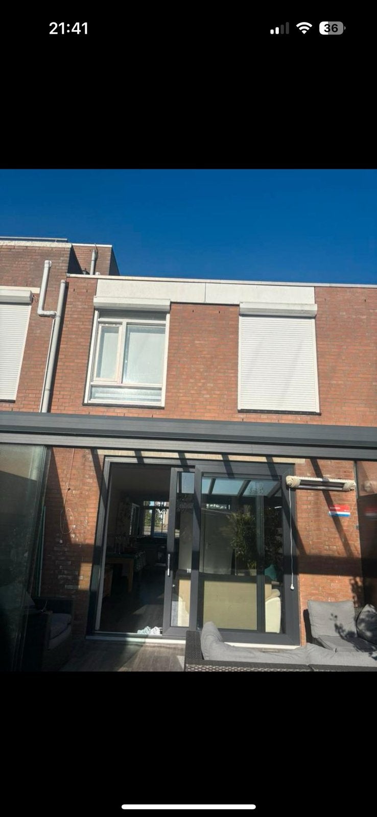 2 stuk rolluik, Tuin en Terras, Overkappingen, Ophalen, Zo goed als nieuw
