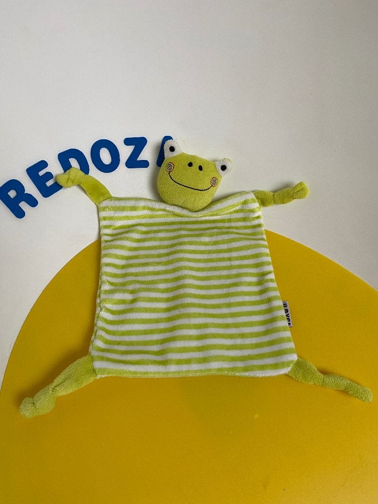 K3941 JJovce doekje kikker, Ophalen of Verzenden, Zo goed als nieuw, Kikker