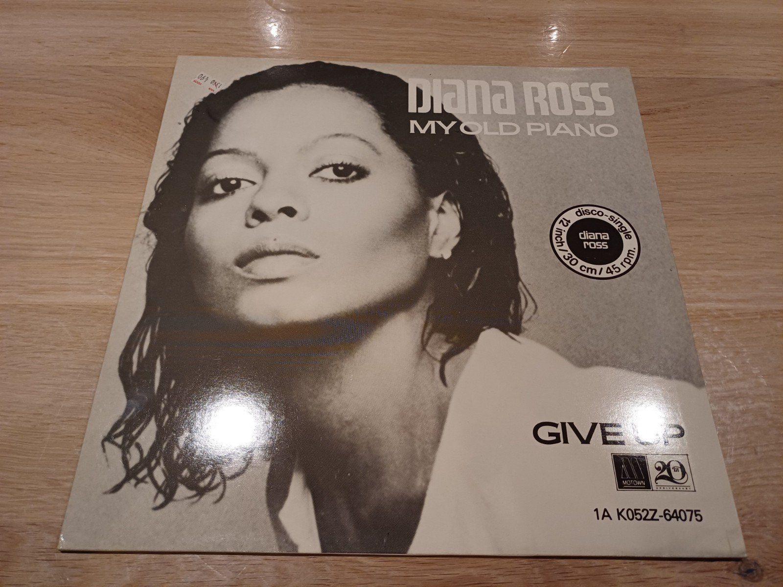 Diana Ross - My Old Piano / Give Up (LP, 12 inch), LP, Gebruikt, Ophalen of Verzenden, Pop