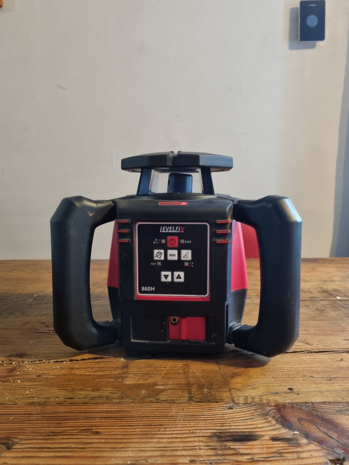 LevelFix 860h bouwlaser set met ontvanger - ZGAN, Ophalen of Verzenden, Zo goed als nieuw, Licht