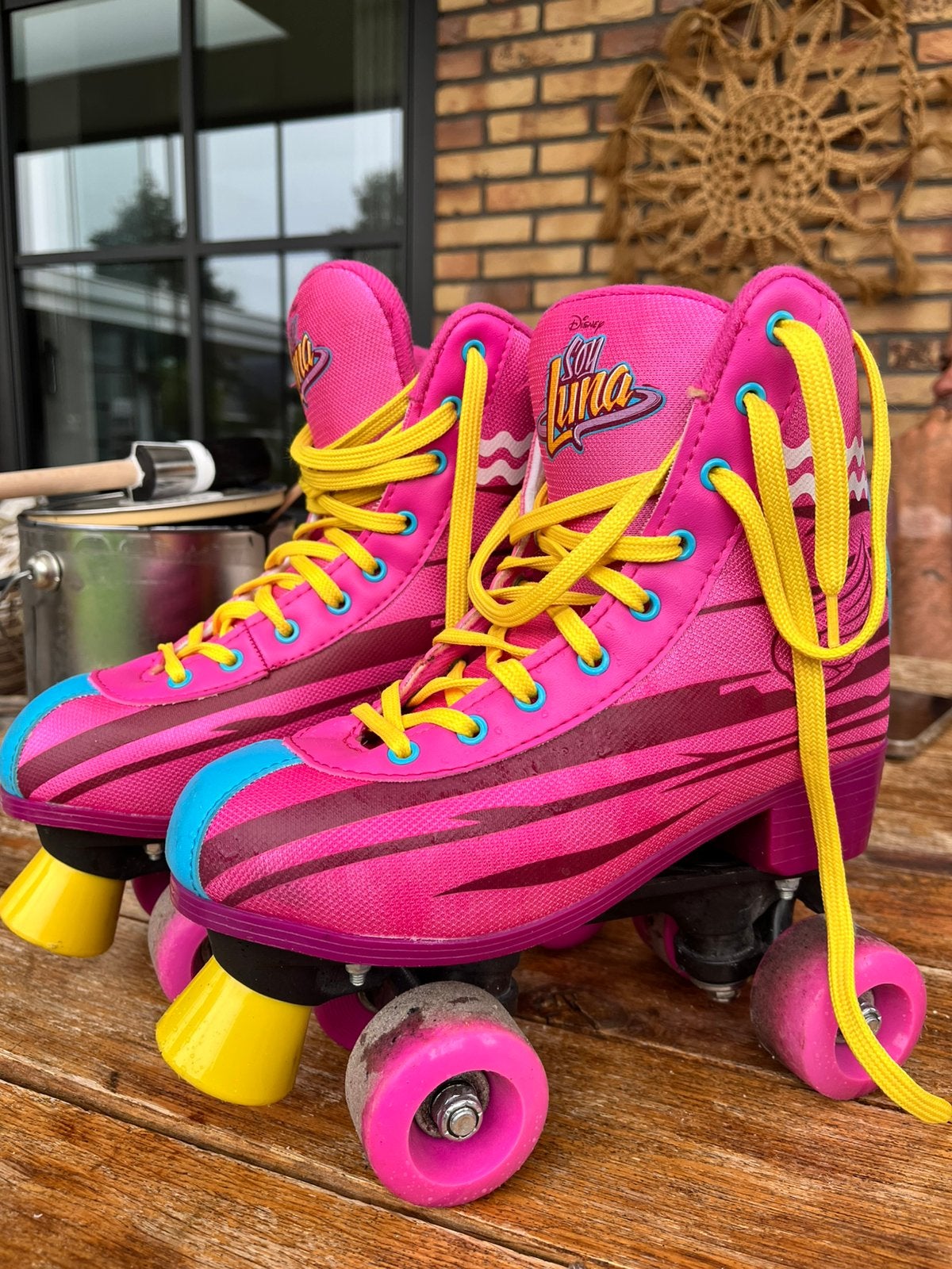 Rollerskates soy luna Disney, Ophalen of Verzenden, Zo goed als nieuw, Kinderen