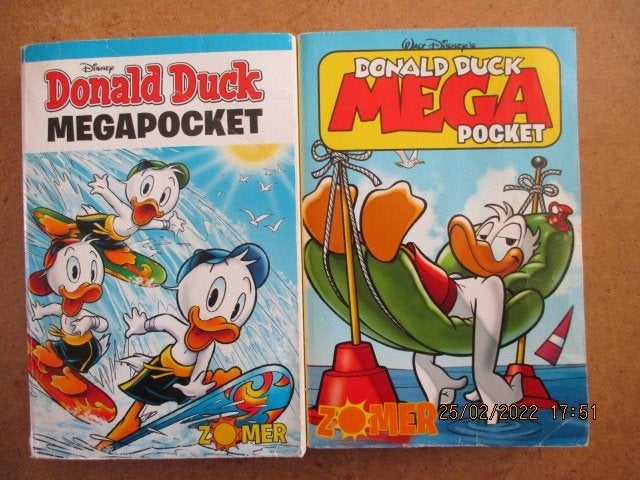 adv6000 donald duck megapocket, Eén stripboek, Ophalen, Gelezen