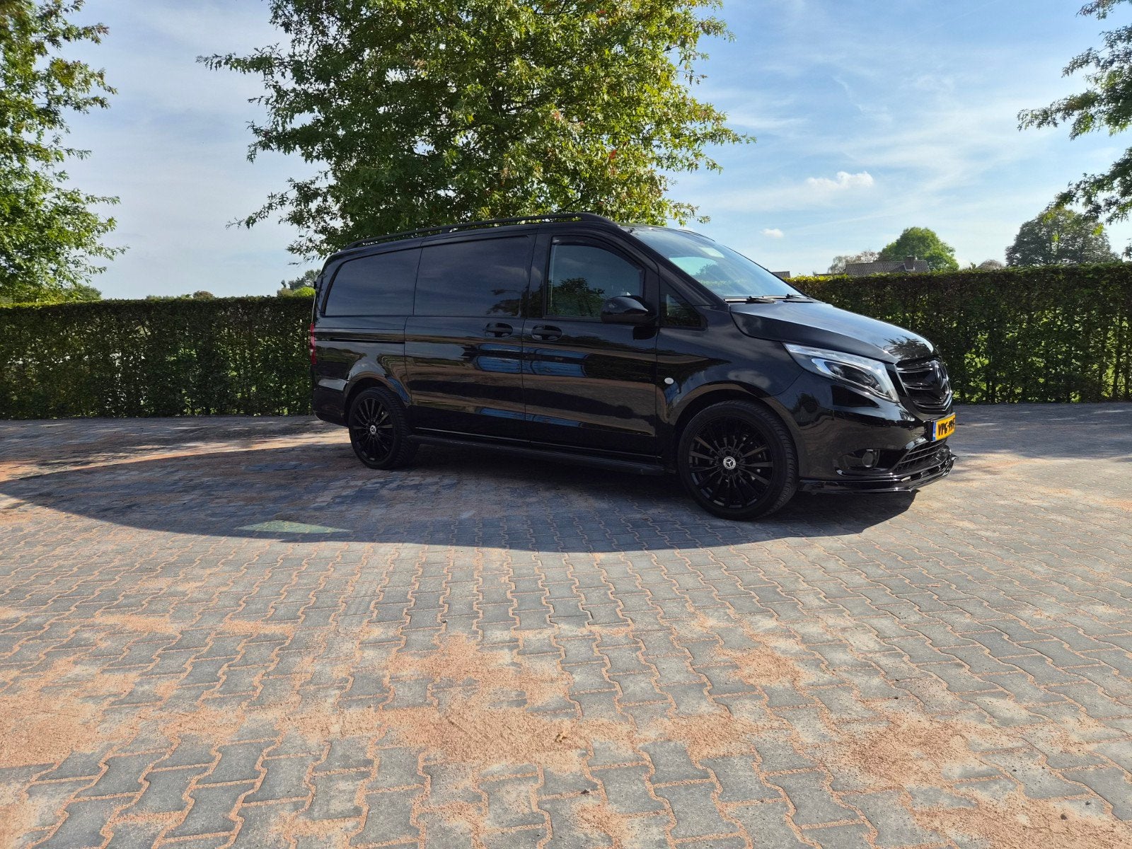 Mercedes-Benz Vito GB 116CDI K 163pk 320/2800 2021 Zwart, Auto's, Automaat, 4 cilinders, Diesel, Vierwielaandrijving