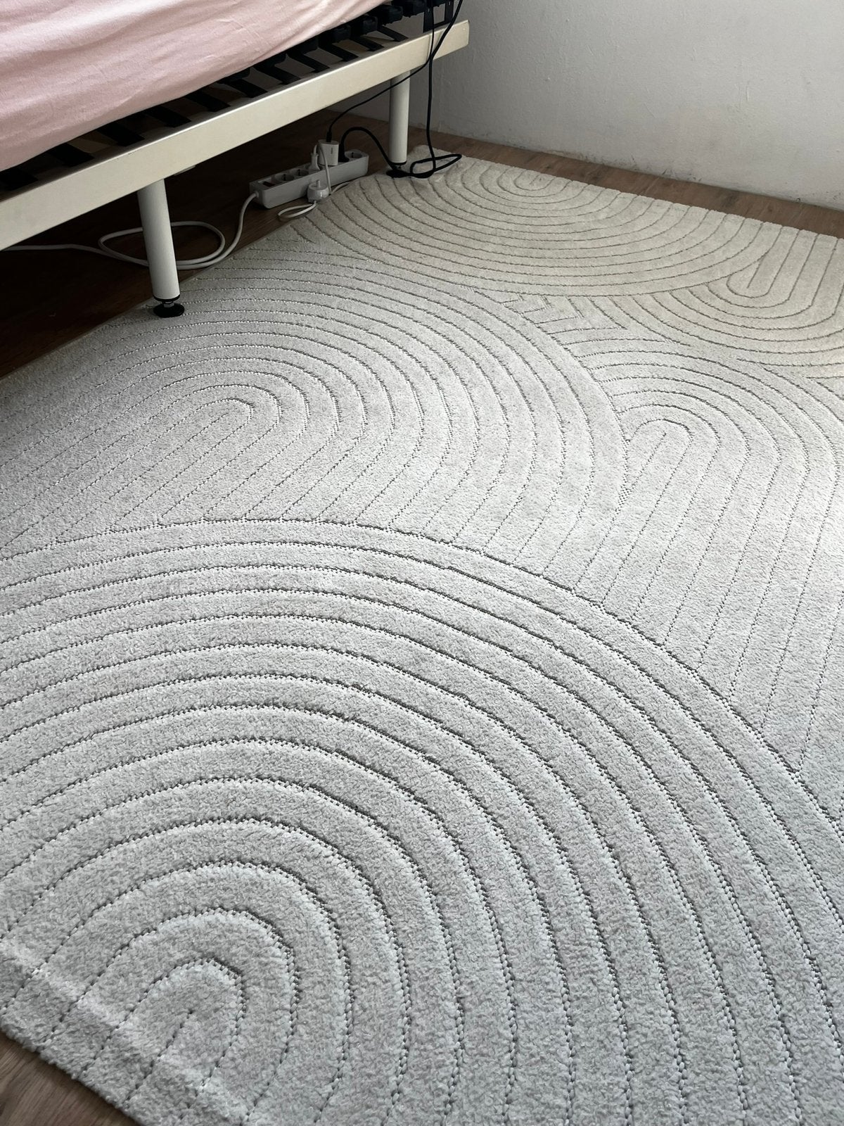 Direct ophalen - wit vloerkleed 133x190, Ophalen, Wit, 200 cm of meer, Zo goed als nieuw
