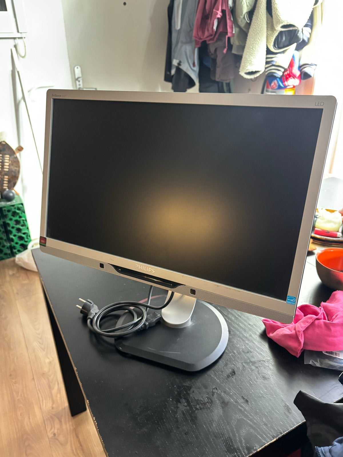 Philips 22 inch Full HD Monitor / Computer scherm, Computers en Software, Ophalen, Gebruikt, In hoogte verstelbaar, Full HD