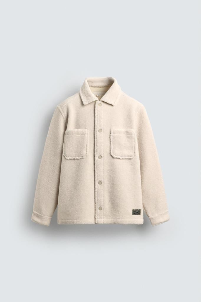 Nieuw! Zara Teddy Vest - Crème/Ecru S-M, Ophalen of Verzenden, Nieuw, Maat 48/50 (M), Overige kleuren