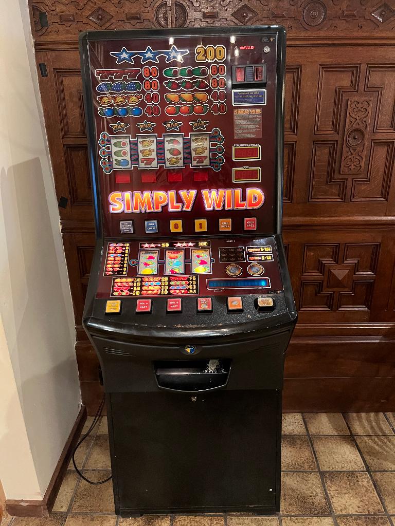 Simply wild gokkast. € 550,-, Euro, Ophalen of Verzenden, Gebruikt, Met sleutels