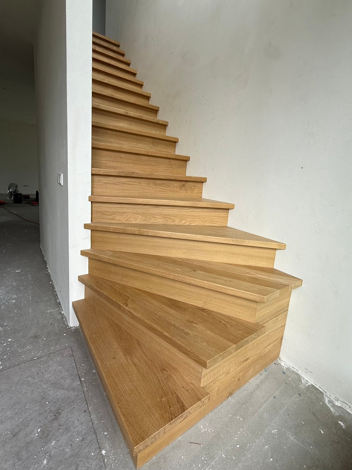 Trap eiken hout, NIEUW !, Ophalen, Nieuw, 75 m² of meer, Parket