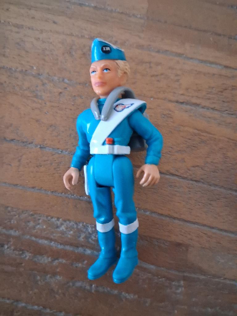 Thunderbirds set 2 figuren 4 voertuigen, Verzamelen, Speelgoed, Gebruikt, Ophalen of Verzenden