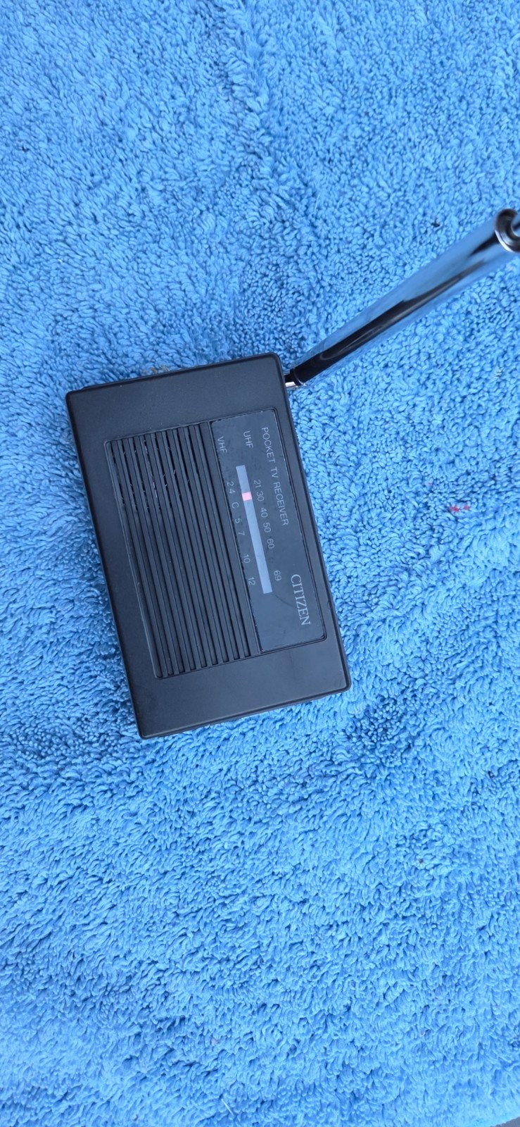 Unieke Citizen Pocket TV Receiver - Werkend, Overige merken, Gebruikt, Ophalen of Verzenden, Minder dan 40 cm