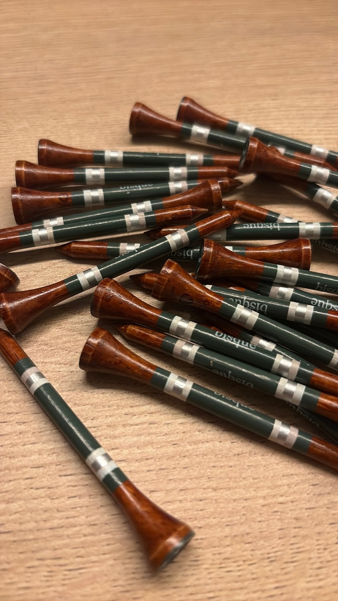 Bisque golf tees in handig zakje, Ophalen of Verzenden, Zo goed als nieuw, Overige typen, Overige merken