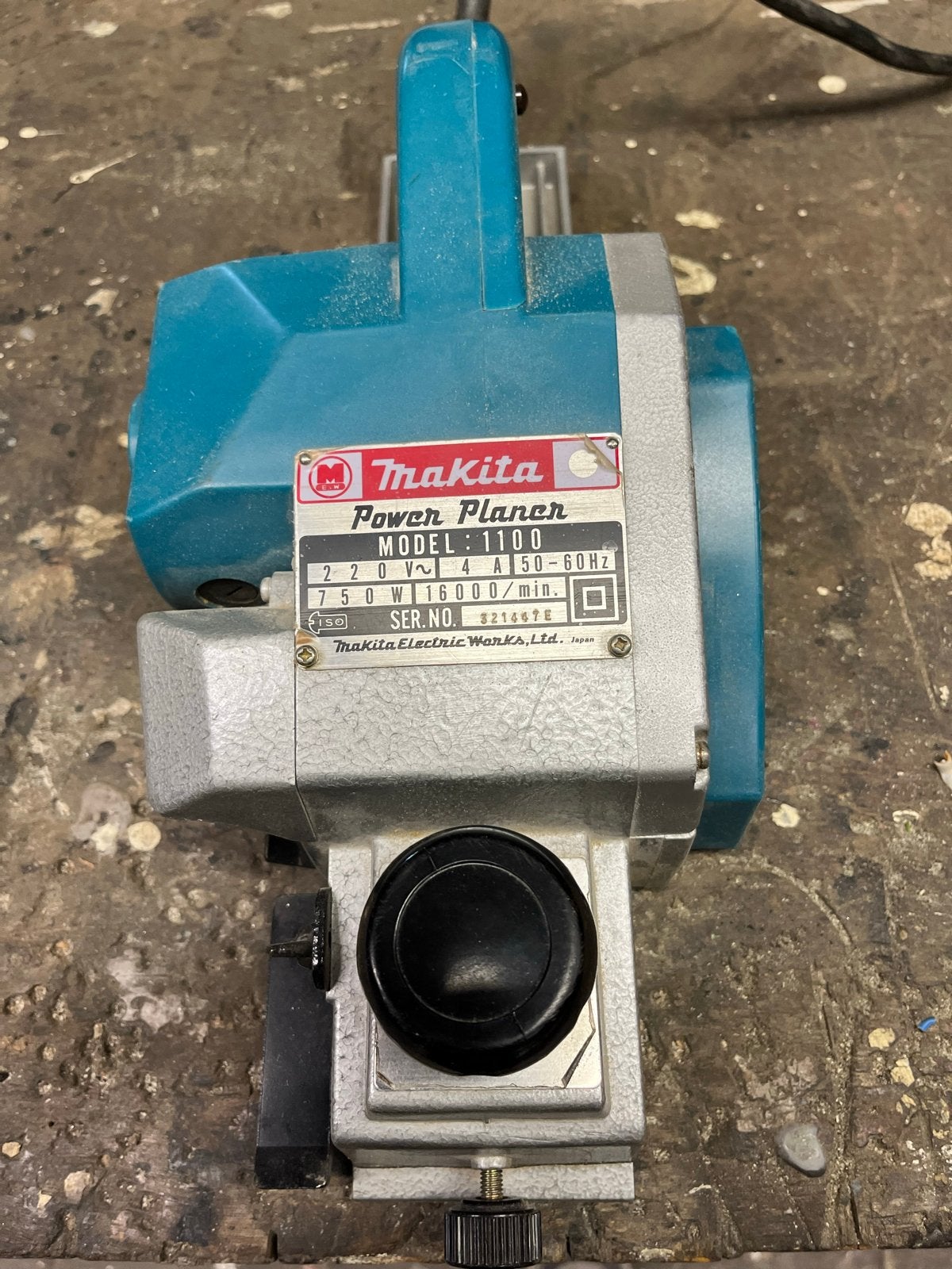 Makita Power Planer Model 1100 - Elektrische Schaaf, Ophalen, Gebruikt, Elektrisch