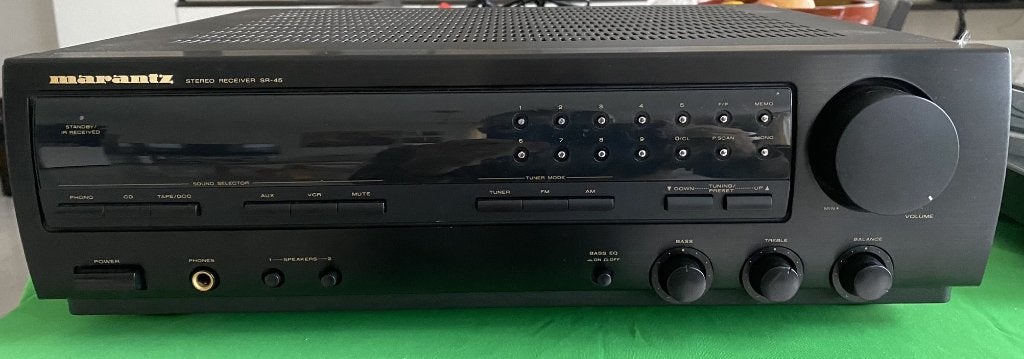 Marantz 74SR45/02B  Stereo Receiver, Audio, Tv en Foto, Versterkers en Receivers, Marantz, Ophalen of Verzenden, Zo goed als nieuw
