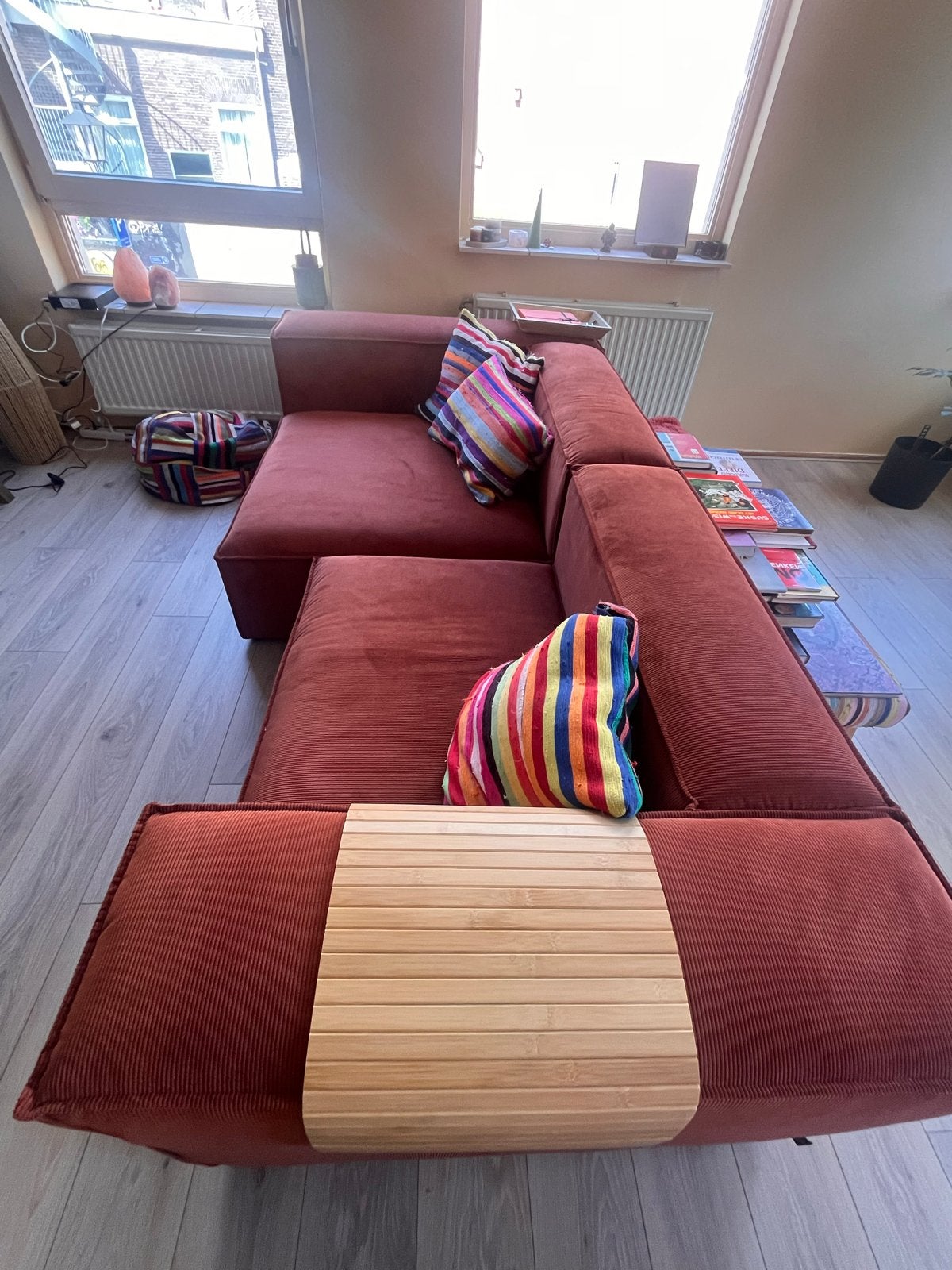Modulaire Hoekbank van NOUS Living Igor - Zo goed als nieuw, Huis en Inrichting, Ophalen, 250 tot 300 cm, 100 tot 125 cm, Hoekbank