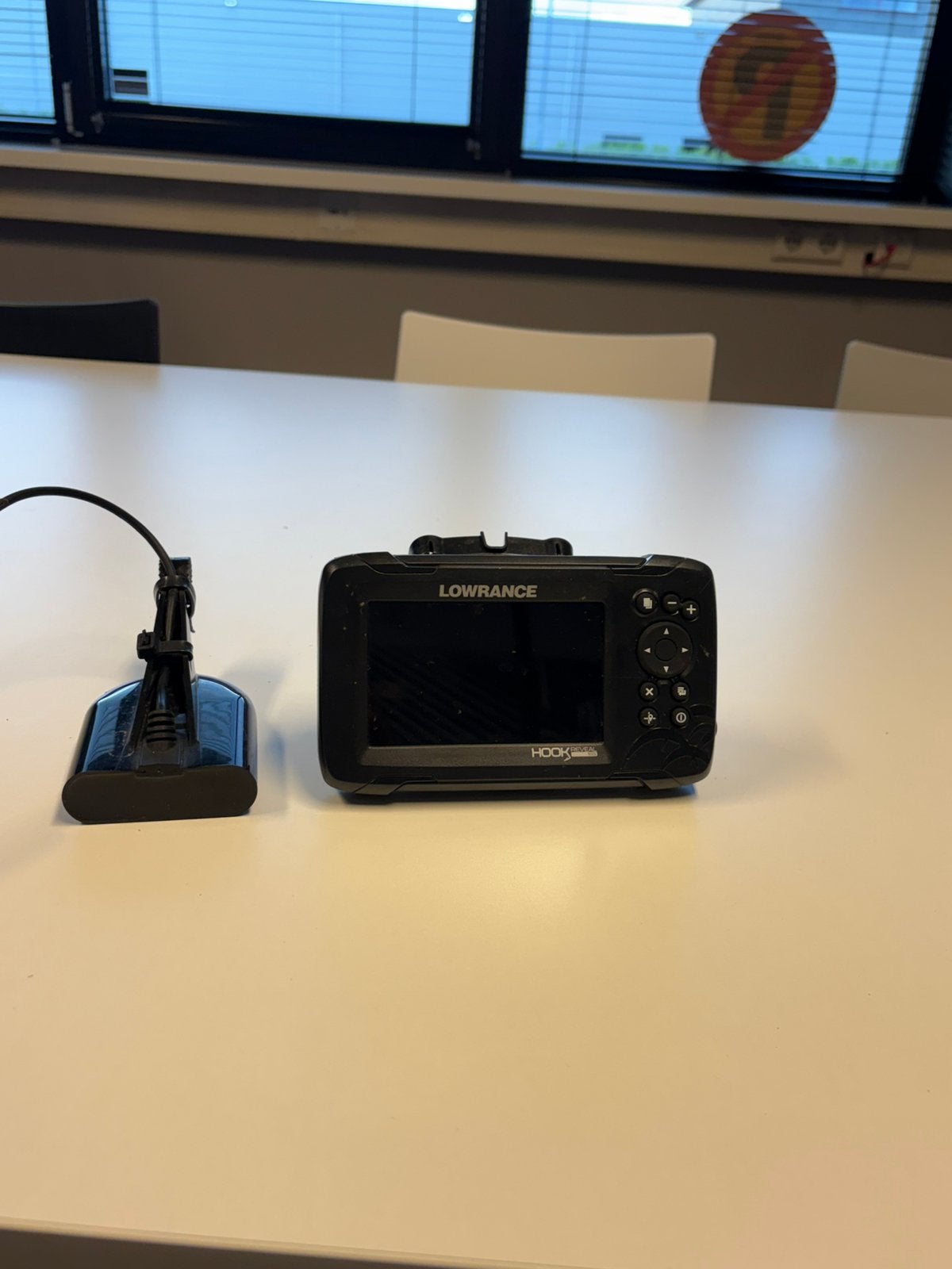 Lowrance hook reveal 5 ss, Ophalen of Verzenden, Zo goed als nieuw, Motor en Techniek, Motorboot