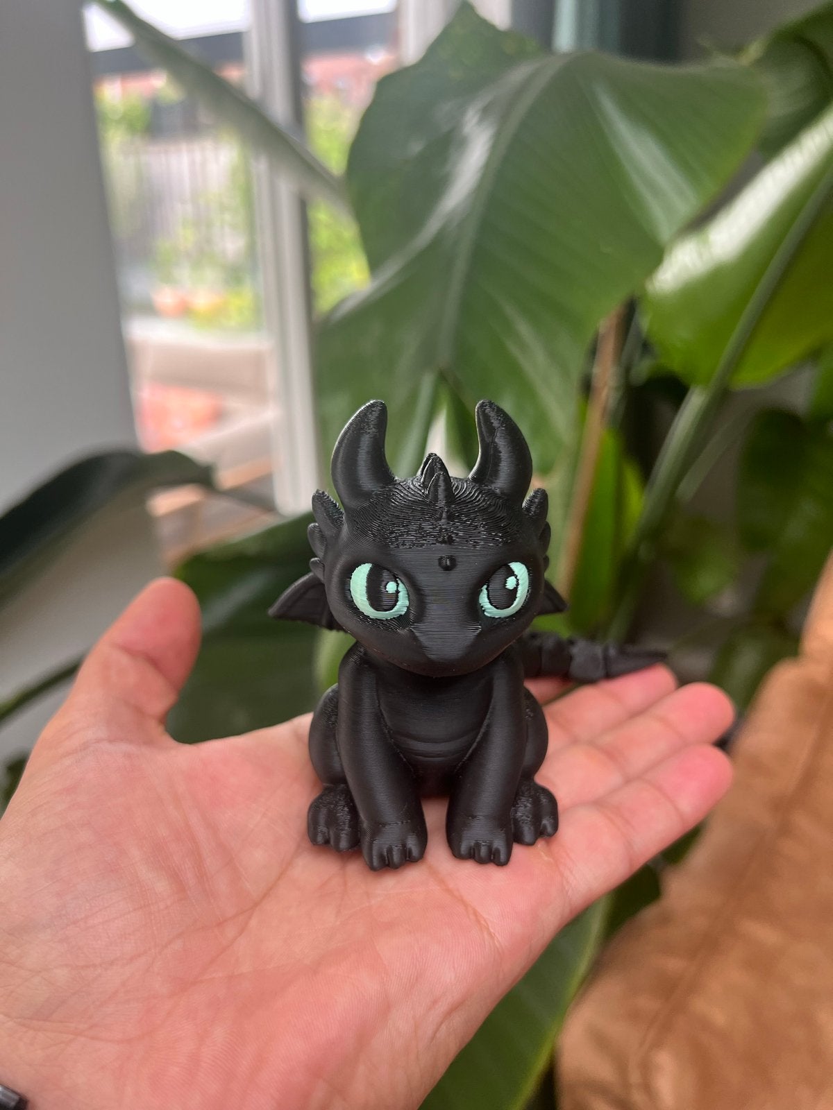3D Geprinte Tandloos Figuur uit 'How to Train Your Dragon', Ophalen of Verzenden, Nieuw