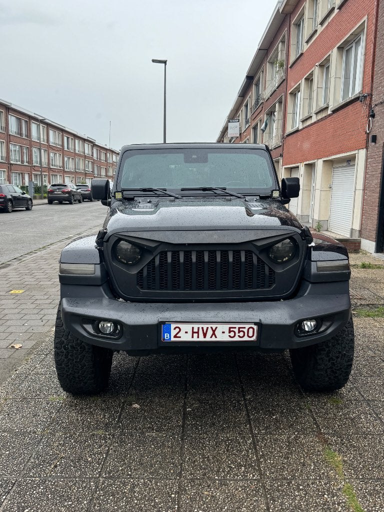 Jeep Wrangler 2.2 Multijet Diesel – 2020 – Full Option, Auto's, Automaat, Zwart, Zwart, Leder