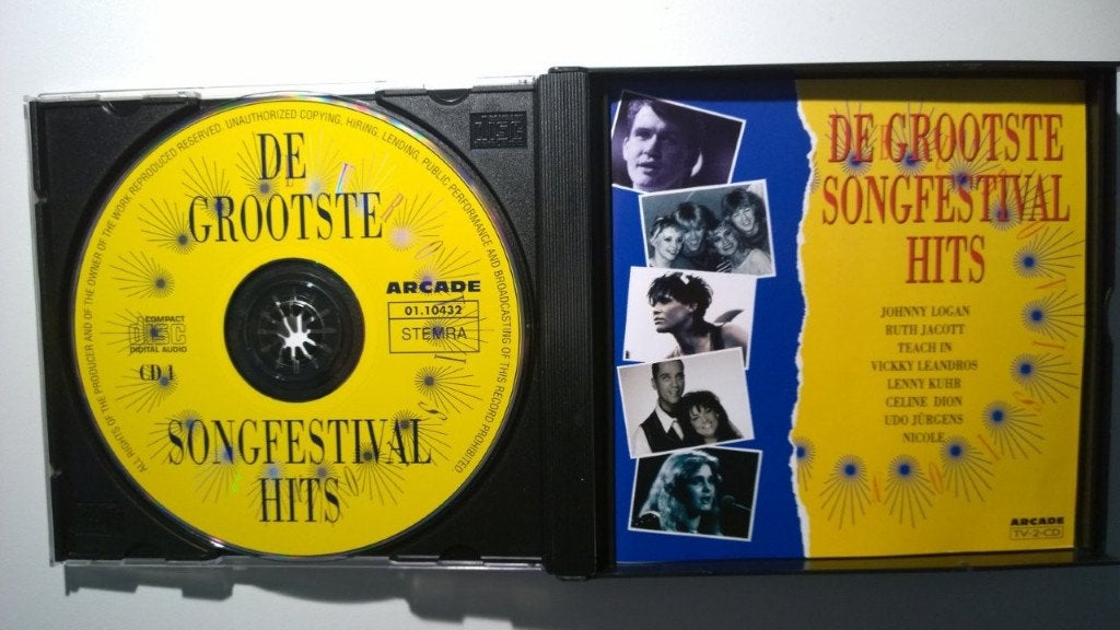 De Grootste Songfestival Hits (2 CD), Ophalen of Verzenden, Zo goed als nieuw, Pop, Album
