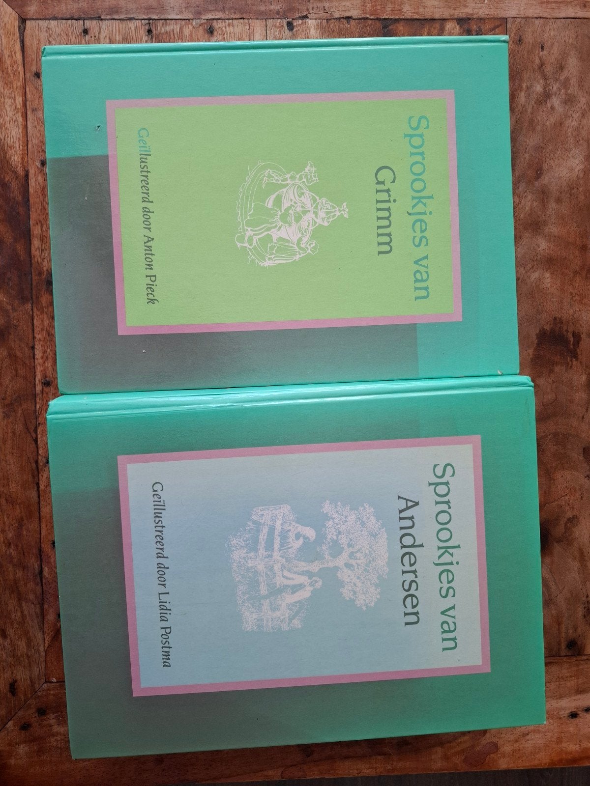 Sprookjes van Grimm en Andersen - Geïllustreerde uitgaven, Ophalen of Verzenden, Zo goed als nieuw, Gebroeders Grimm, Hans Christian Andersen