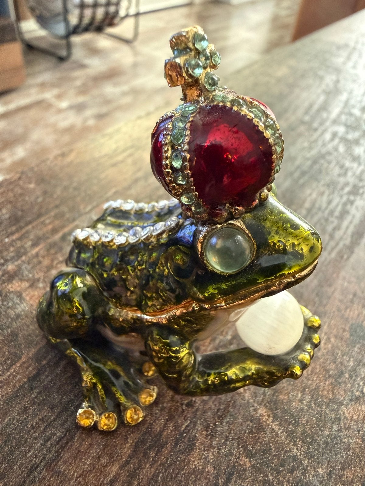 Betoverend Prins Kikker Doosje - Sieraden & Spulletjes, Nieuw, Ophalen of Verzenden