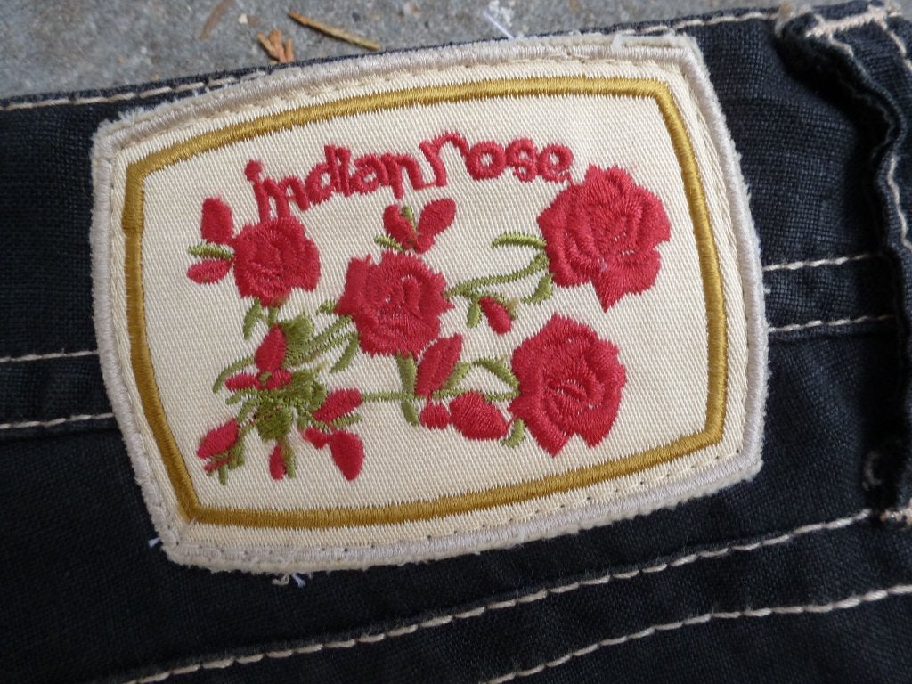 broek INDIAN ROSE zwart w30 / L32 -GRATIS zend, Maat 38/40 (M), Verzenden, Zwart, Nieuw