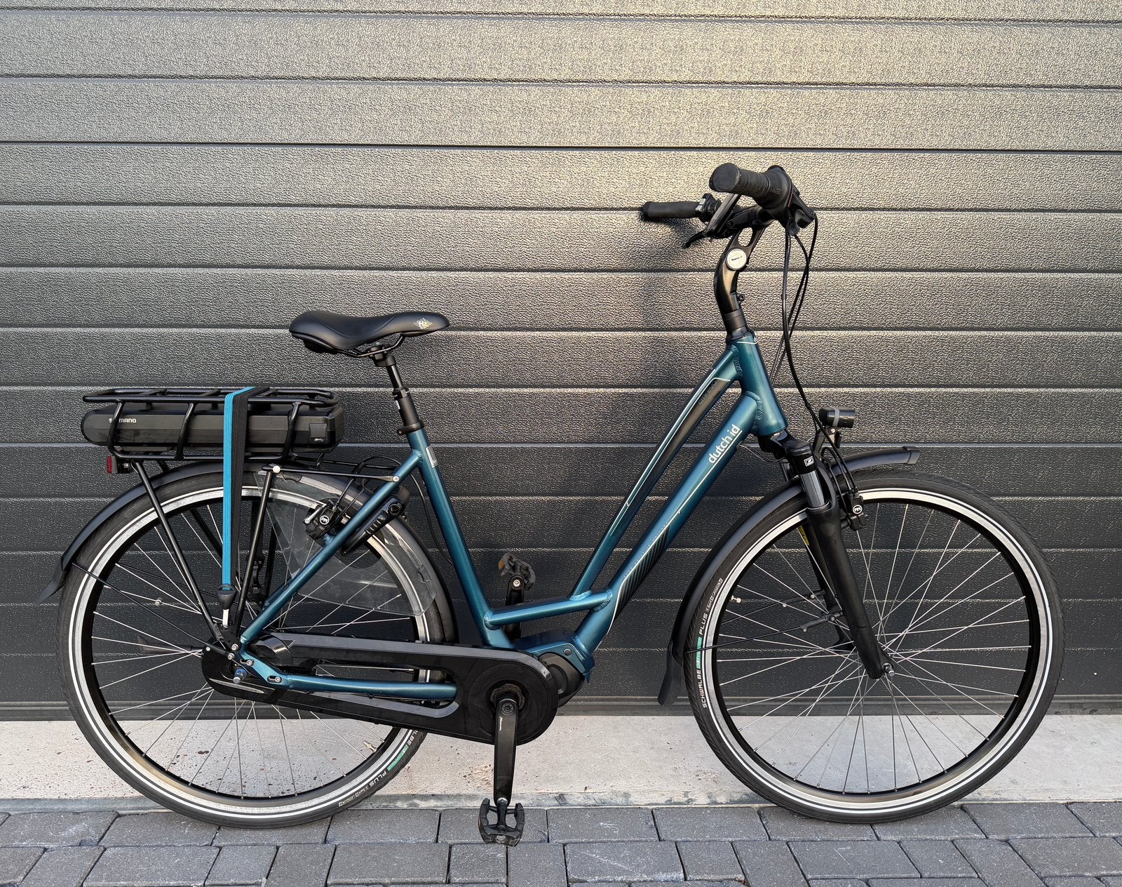 Prachtige Dutch ID City Evo|Shimano Middenmotor| 53CM |400WH, Ophalen of Verzenden, Zo goed als nieuw, Overige merken
