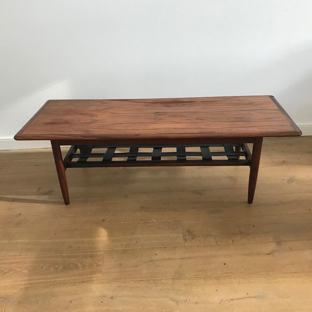 Topform palissander rosewood salontafel tafel, Antiek en Kunst, Ophalen of Verzenden