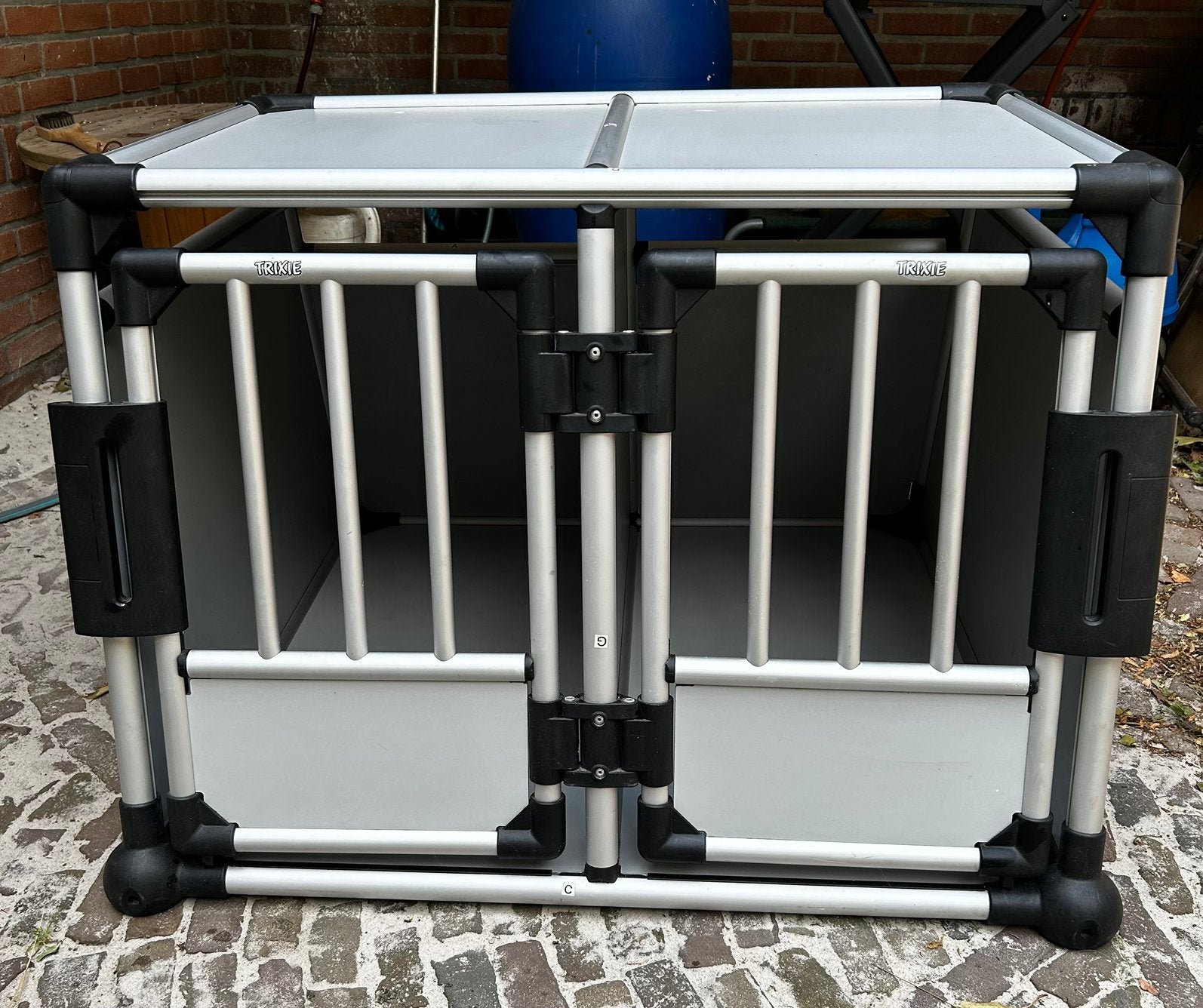 Mooie auto honden bench (Trixie), Ophalen, Zo goed als nieuw