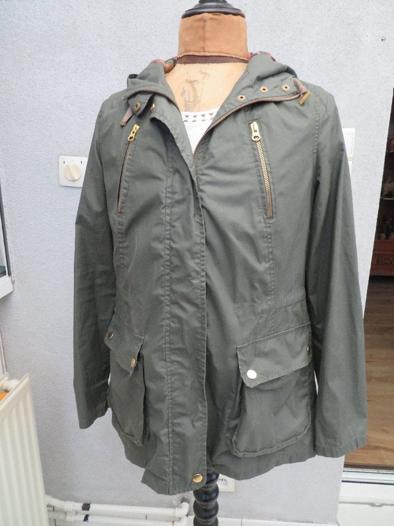 Dames regen jas groen maat 40 Atmosphere Z.G.A.N., Kleding | Dames, Maat 38/40 (M), Atmosphere, Ophalen of Verzenden, Zo goed als nieuw