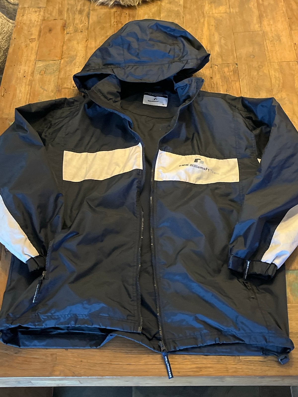 BMW WilliamsF1 Team Regenjas - Maat XXL, Ophalen of Verzenden, Overige maten, Blauw