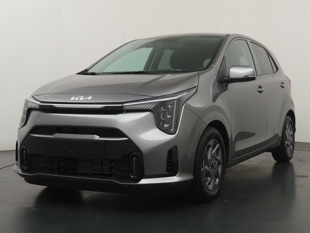 Kia Picanto 1.0 GDi DynamicPlusLine - Prijs incl inruilpremi, Voorwielaandrijving, Stof, Zwart, 918 kg