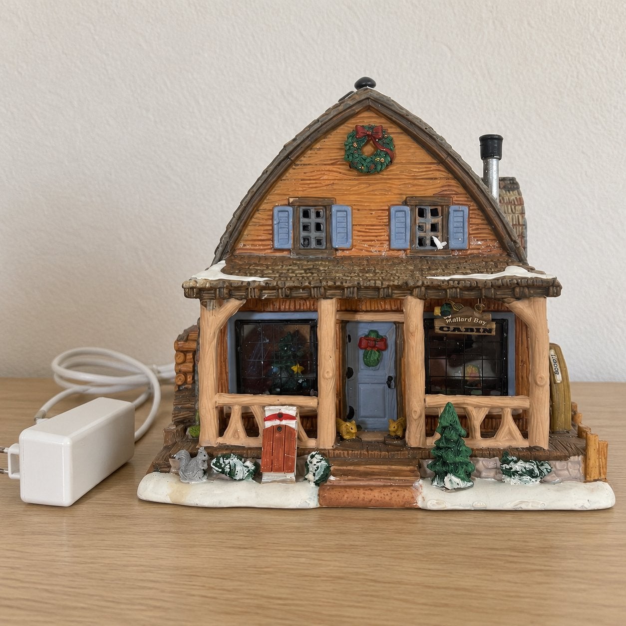 Lemax mallard bay cabin, Diversen, Ophalen of Verzenden, Zo goed als nieuw