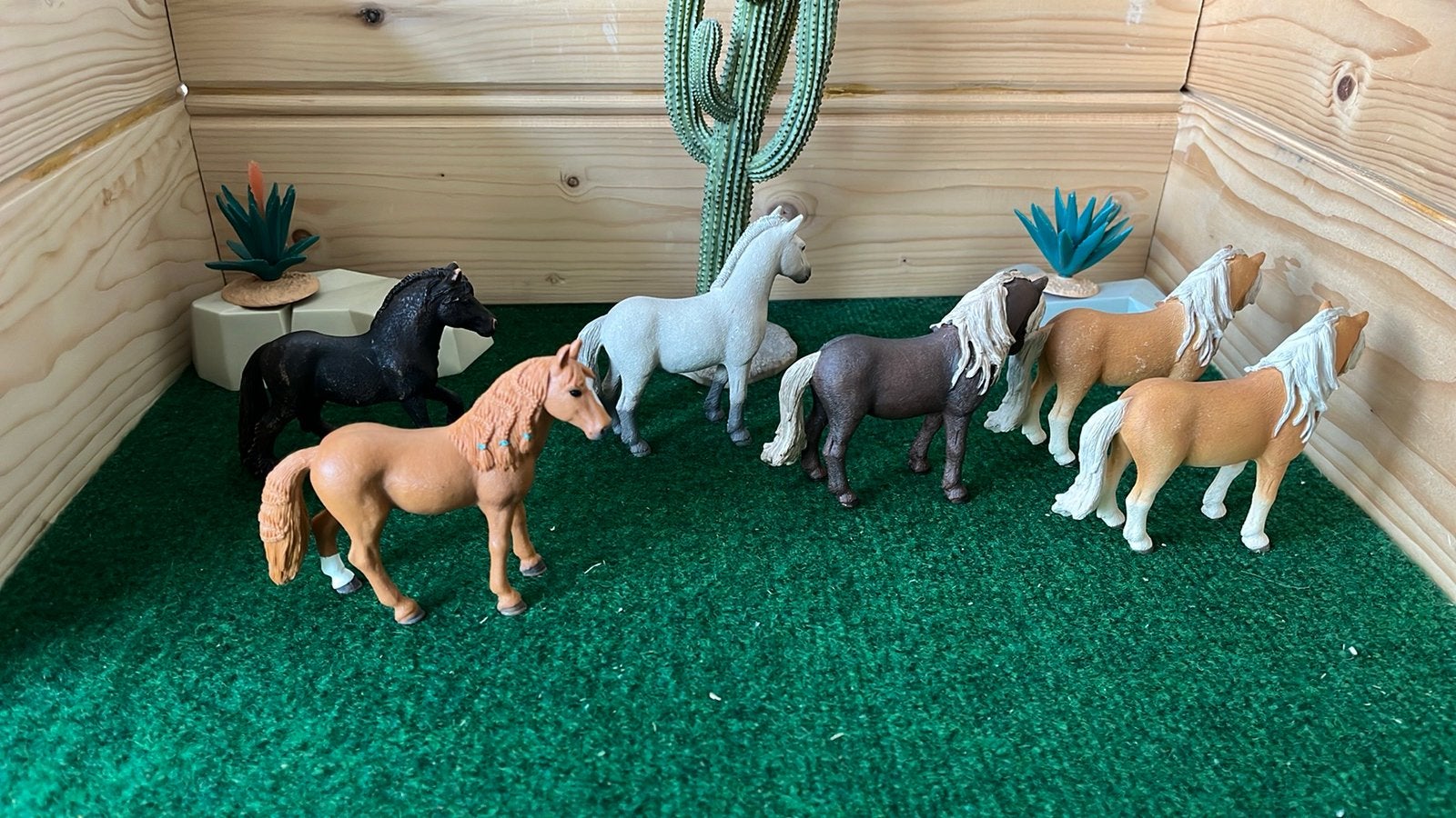 Schleich ijslanders, Ophalen of Verzenden, Zo goed als nieuw, Paard, Beeldje of Figuurtje