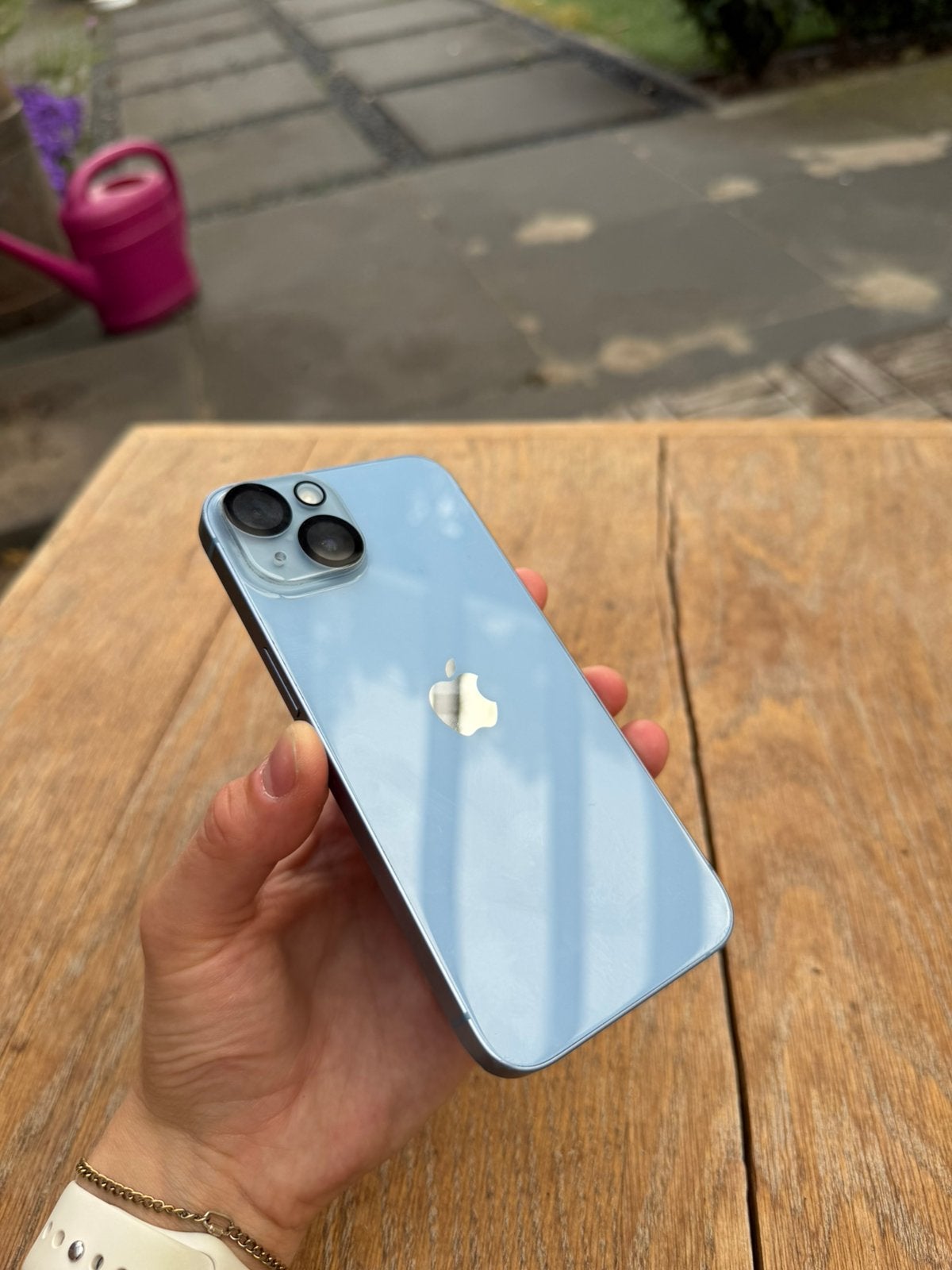 Nette Iphone 14 blauw, Telecommunicatie, Mobiele telefoons | Apple iPhone, Ophalen, 128 GB, Blauw, Zo goed als nieuw