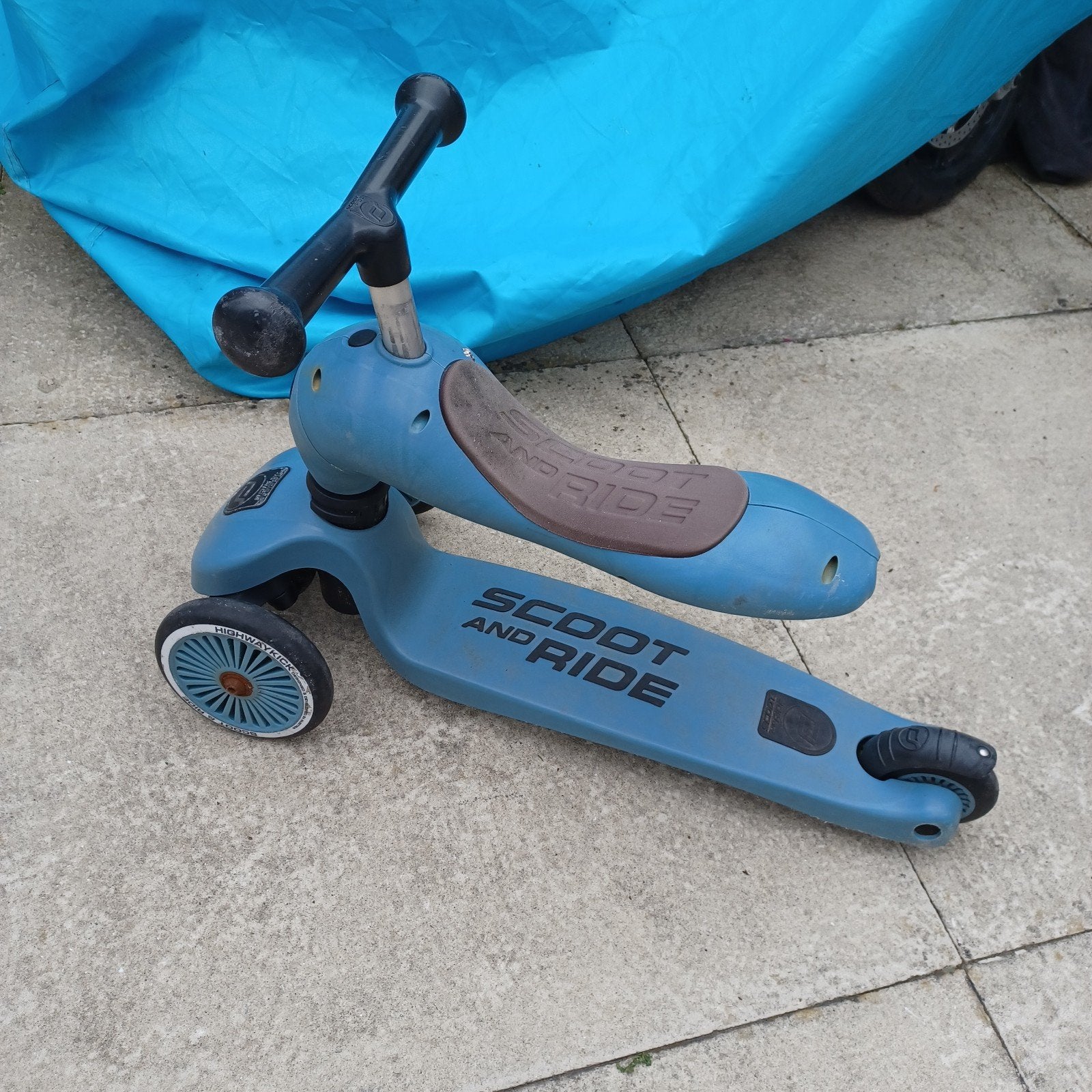 Scoot and ride 2in1 loopfiets/step  27,50€, Ophalen of Verzenden, Gebruikt, Gewone step
