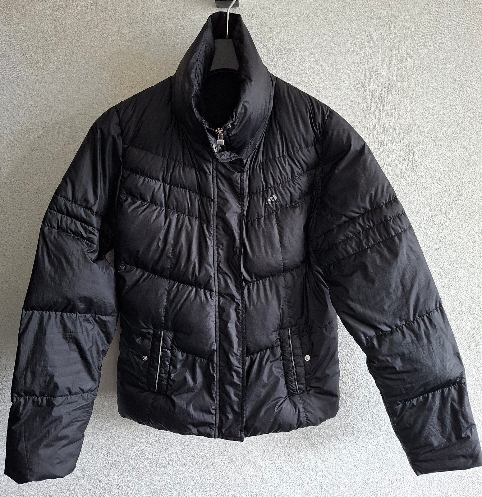 Puffy Jacket(Adidas), Kleding | Heren, Jassen | Winter, Maat 48/50 (M), Zwart, Ophalen of Verzenden, Zo goed als nieuw