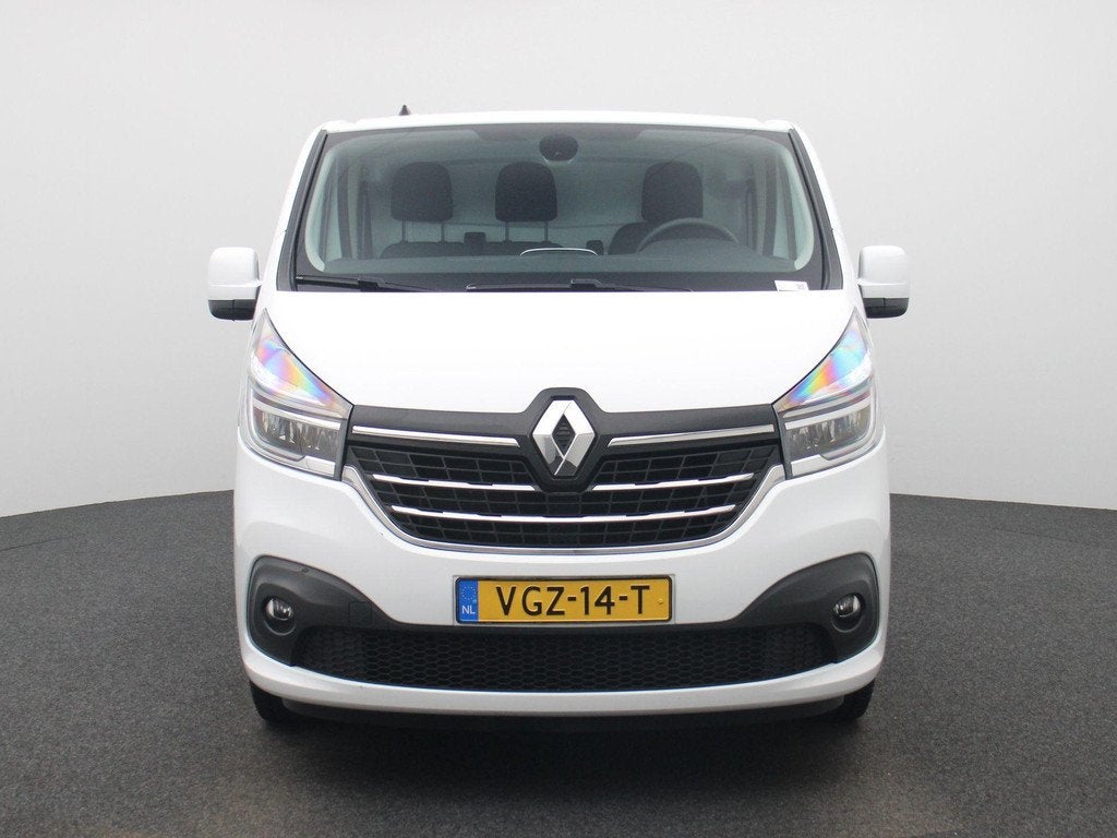 Renault Trafic 2.0 dCi 120 T29 L2H1 Work Edition Airco | Cru, Auto's, Bestelauto's, Voorwielaandrijving, Stof, Gebruikt, Euro 6
