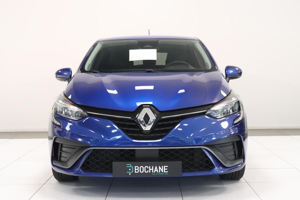 Renault Clio 1.0 TCe Zen | Pack RS-Line | Climate control |, Voorwielaandrijving, Gebruikt, Met garantie (alle), Blauw