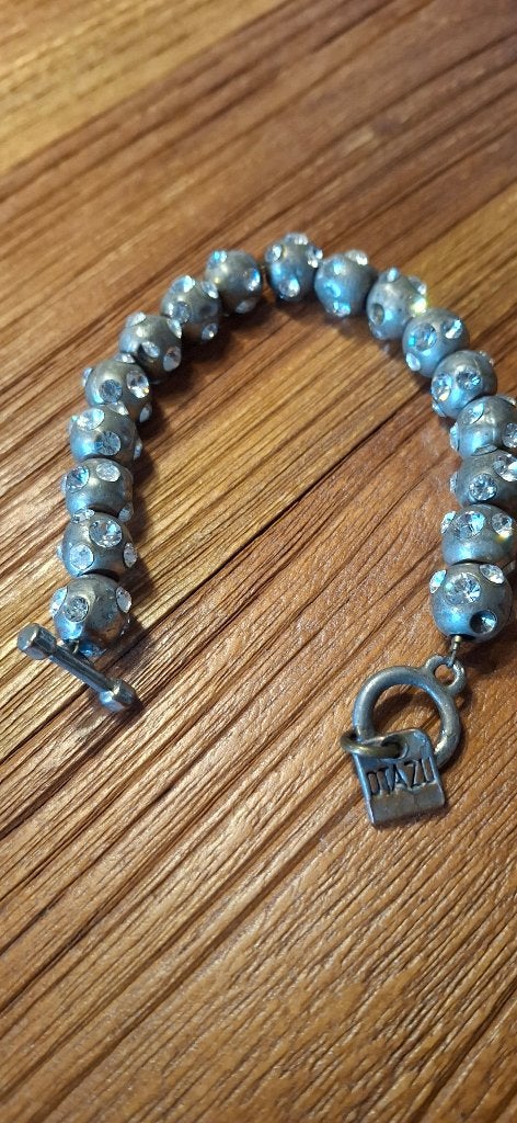 Rodrigo Otazu armband, Met kristal, Overige materialen, Gebruikt, Ophalen of Verzenden