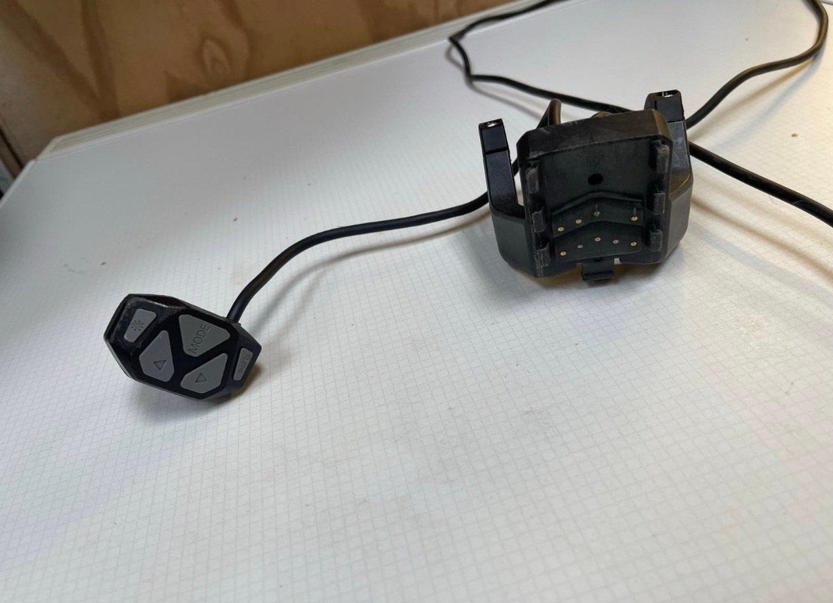 Gazelle Panasonic display houder + bediening, Ophalen of Verzenden, Gebruikt