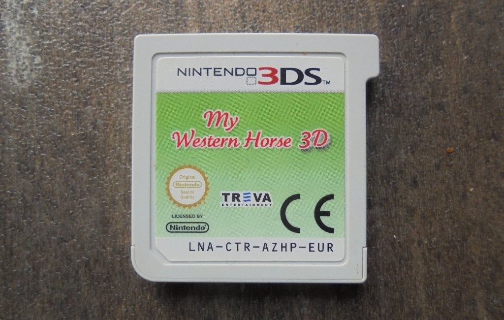 My Western Horse 3D voor 3DS (zie foto's), Gebruikt, 1 speler, Ophalen of Verzenden, Vanaf 3 jaar