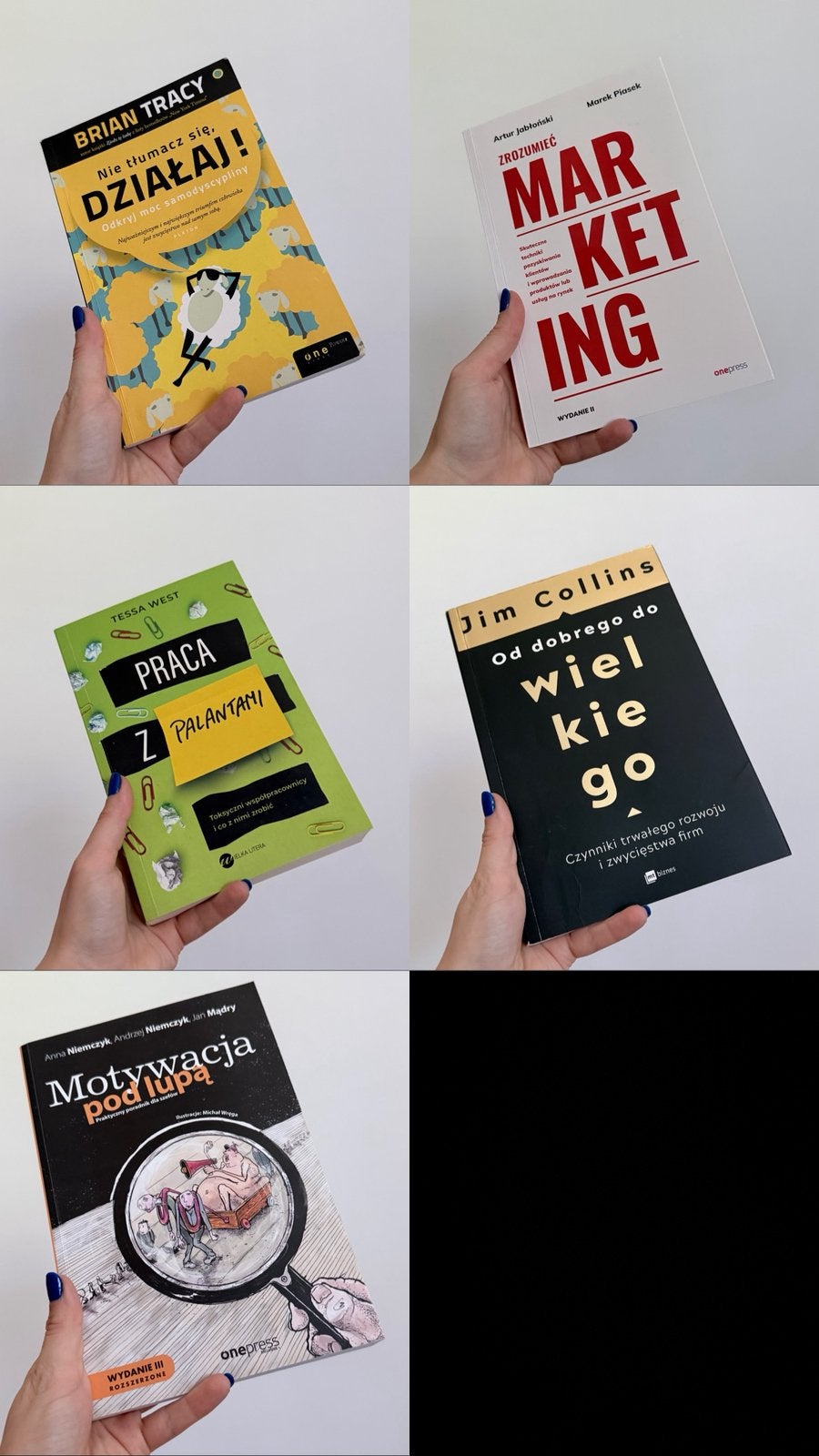 5 Poolse boeken – business, motivatie, Verzenden, Zo goed als nieuw