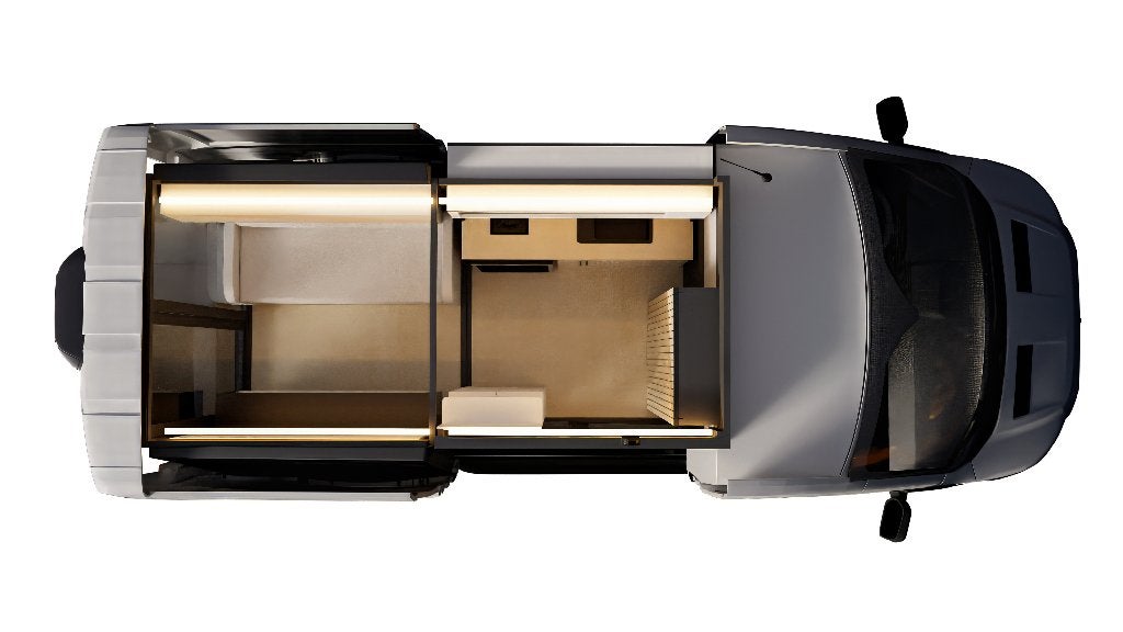 IRONVANBOX bestelbus ombouw naar camper, Caravans en Kamperen, Camper-accessoires, Ophalen, Nieuw