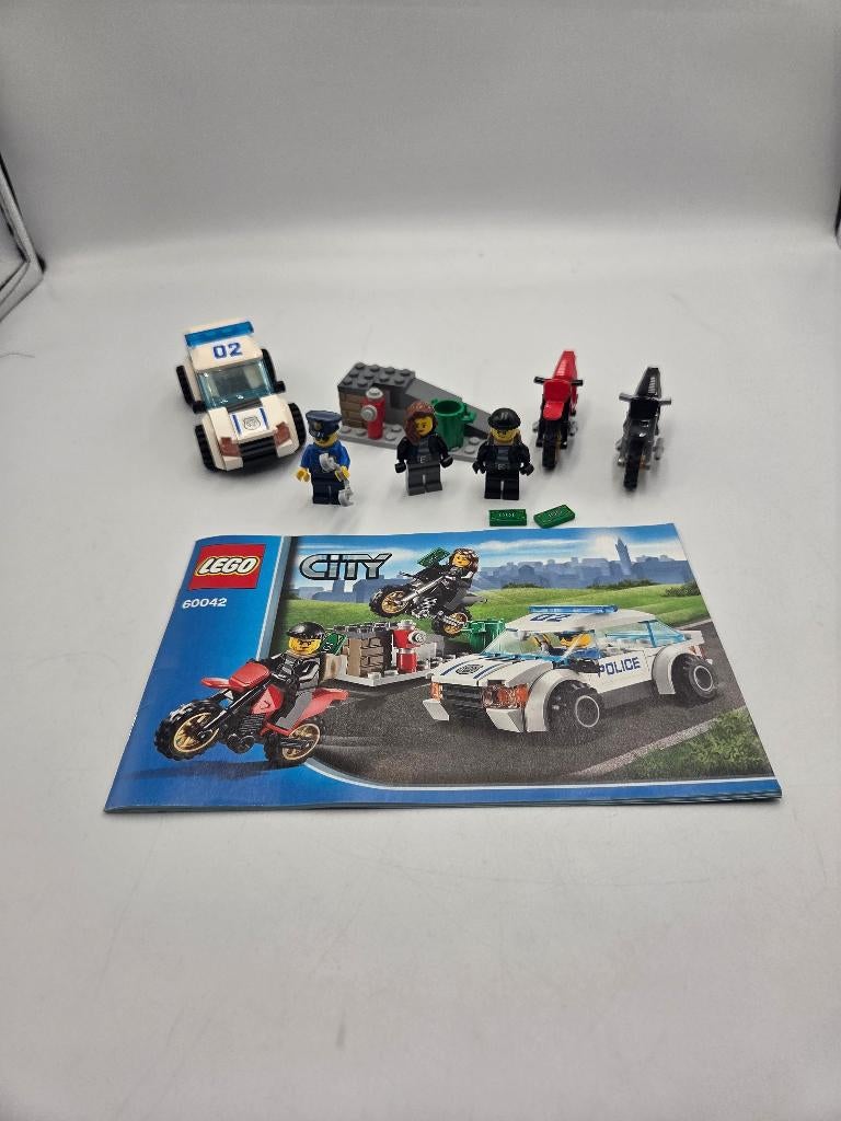 Lego City 60042 High Speed Police Chase, Ophalen, Zo goed als nieuw, Complete set, Lego