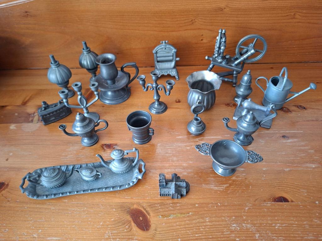 Tinnen miniaturen, Antiek en Kunst, Ophalen of Verzenden