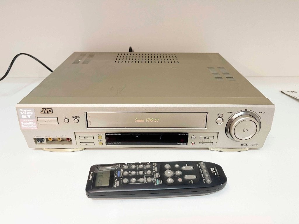 JVC HR-S6700EU hoogwaardige SUPER VHS ET videorecorder, N, Ophalen of Verzenden, N, Gebruikt