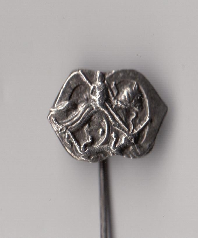 Huzaren van Boreel embleem speldje, Verzamelen, Niet vindbaar, Niet vindbaar, Nederland, Embleem of Badge